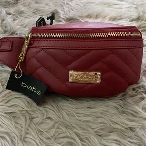 Burgundy Fanny pack